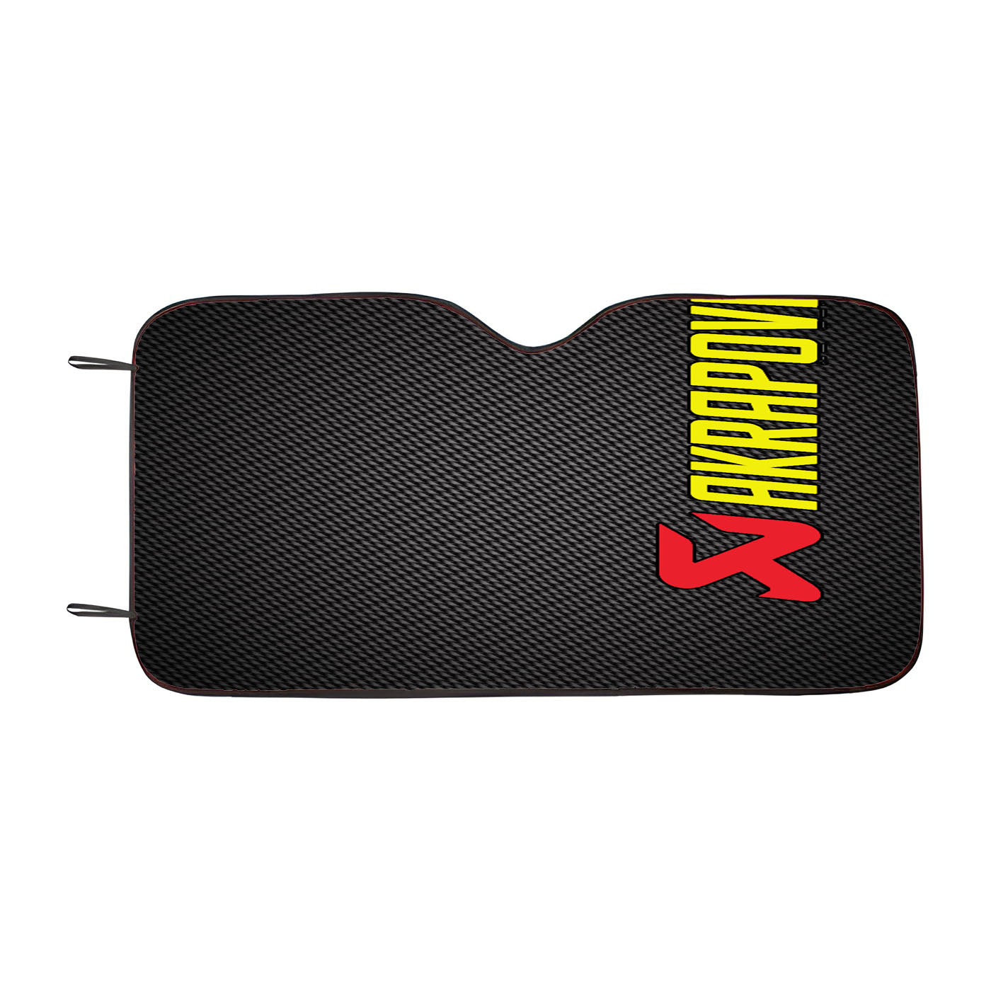 Akrapovic Exhaust System Carbon Logo Car Windshield Sunshade