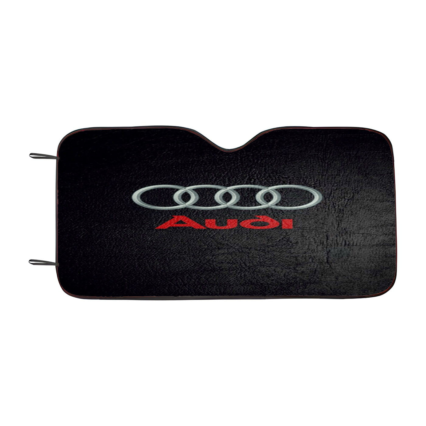 Audi Dark Logo Wallpaper Car Windshield Sunshade