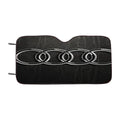 Audi Leather Car Windshield Sunshade