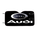 Audi Logo Wallpaper Car Windshield Sunshade