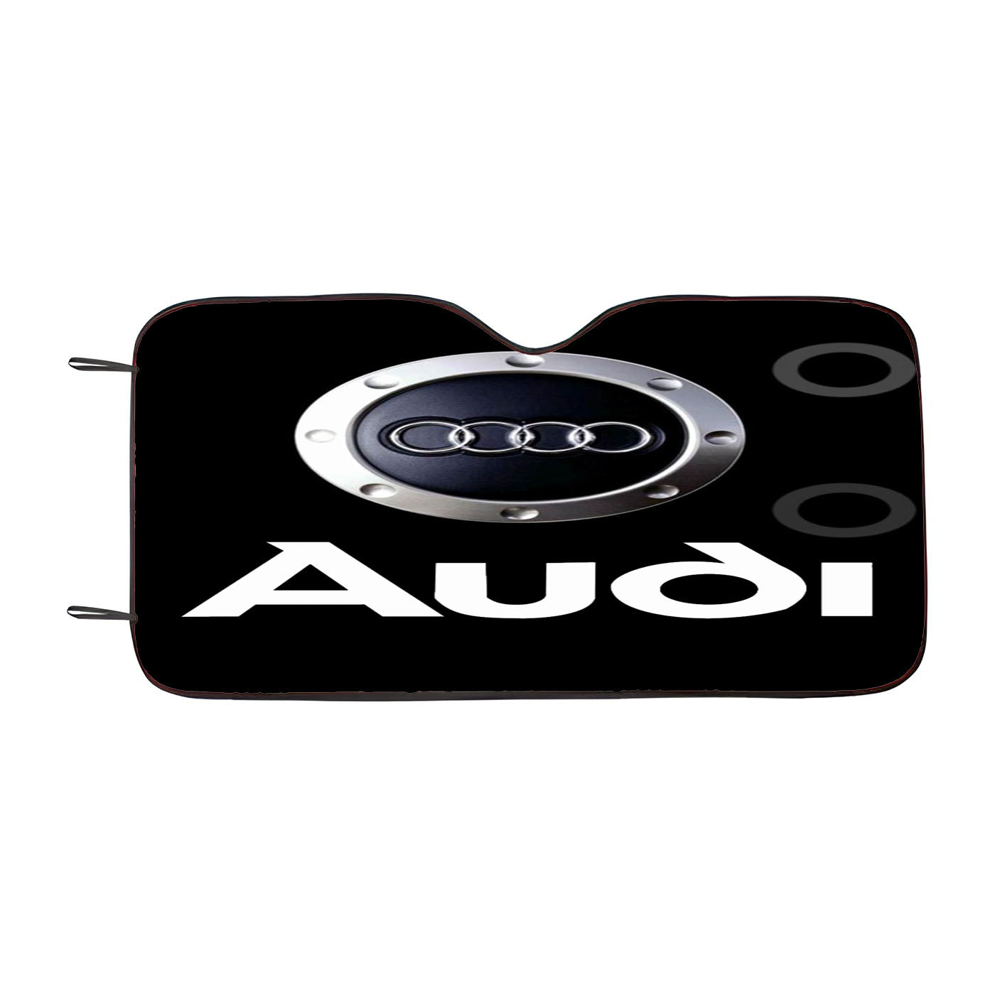 Audi Logo Wallpaper Car Windshield Sunshade