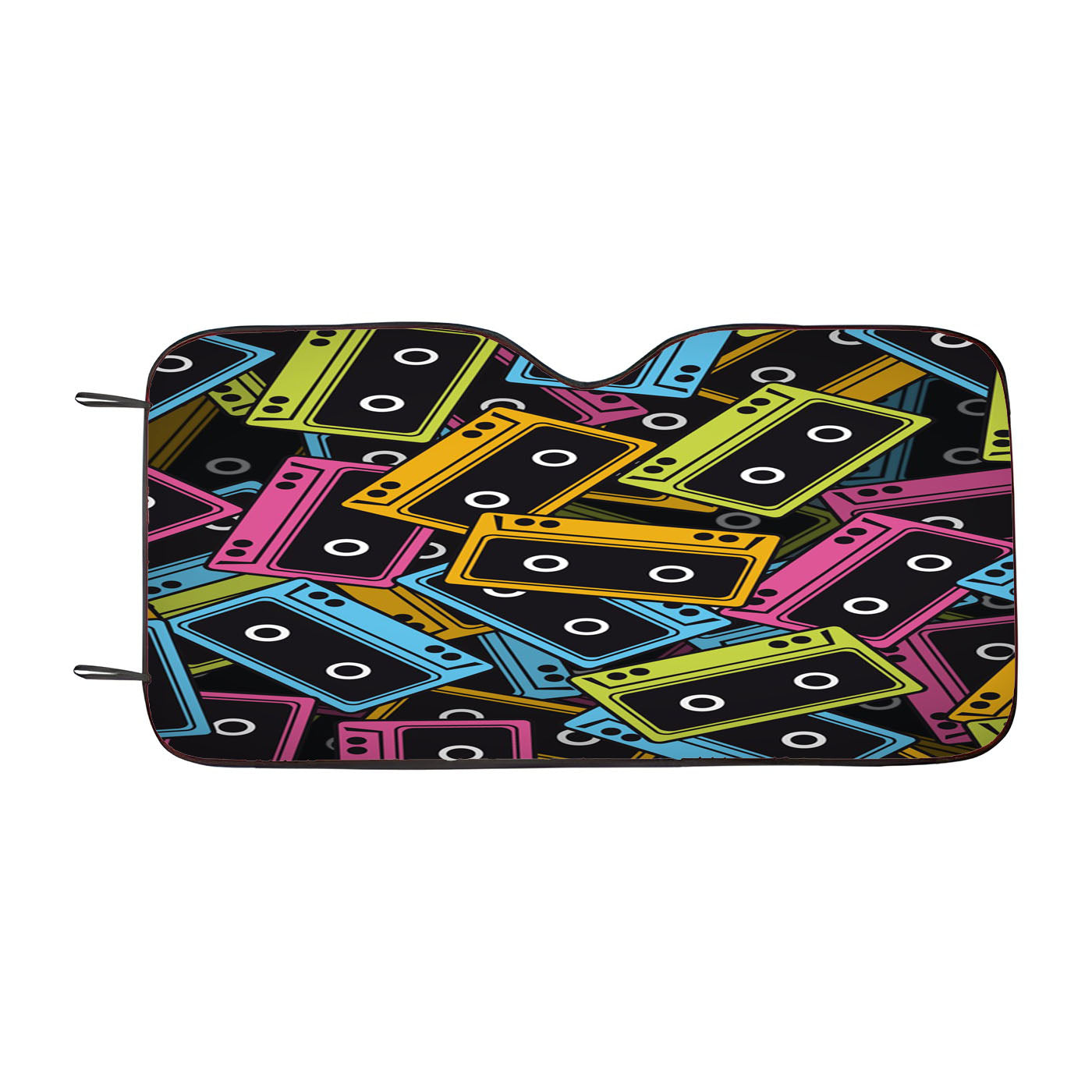 Audio Cassette Car Windshield Sunshade
