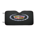 Cadillac Logo Carbon Fiber Car Windshield Sunshade