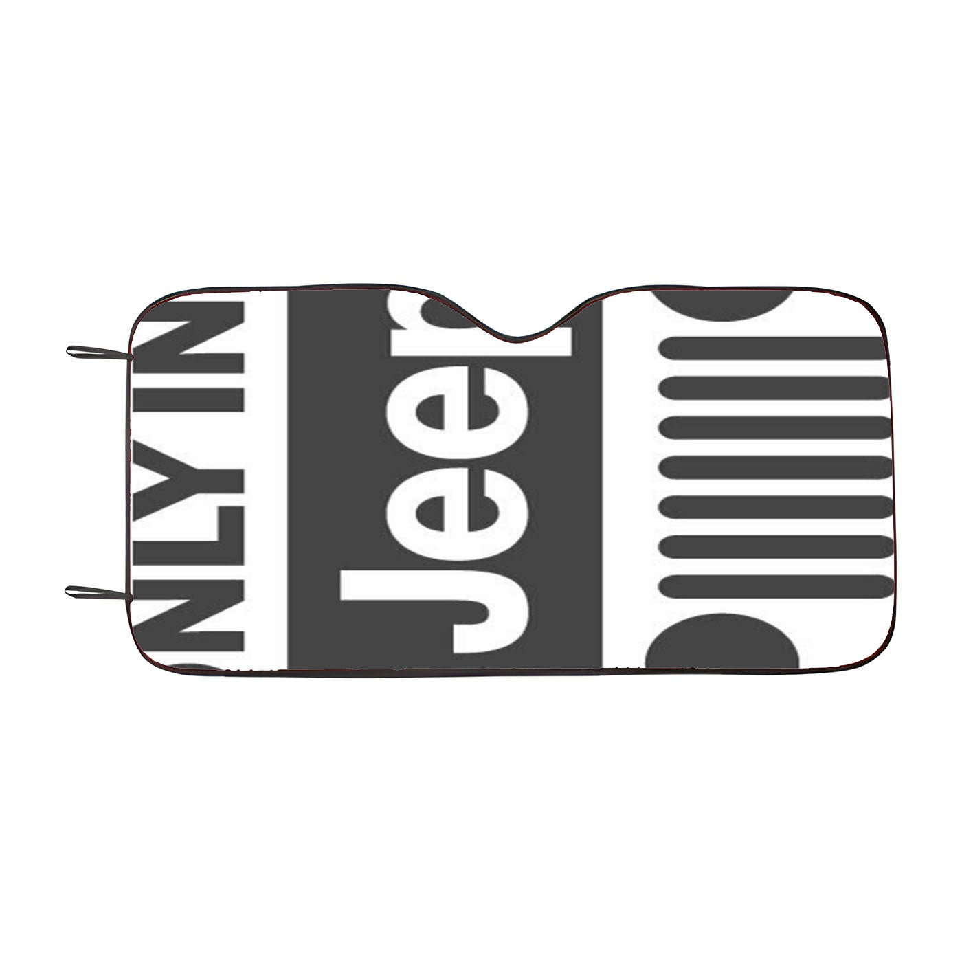 Classic Jeep Wrangler Logo Car Windshield Sunshade