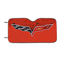 Corvette Art Logo 006 Car Windshield Sunshade