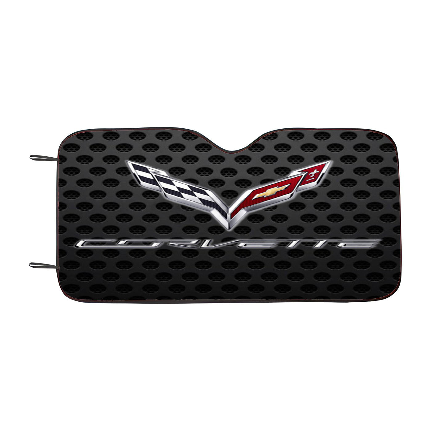 Corvette Racing Carbon Car Windshield Sunshade