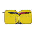 Corvette Stingray C7 Yellow Car Windshield Sunshade