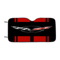 Corvette Stripe Car Windshield Sunshade