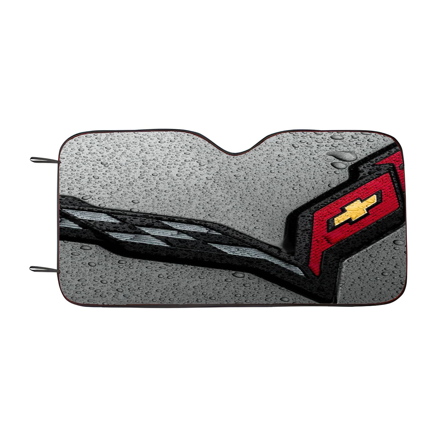 Corvette Water Drop Logo Car Windshield Sunshade