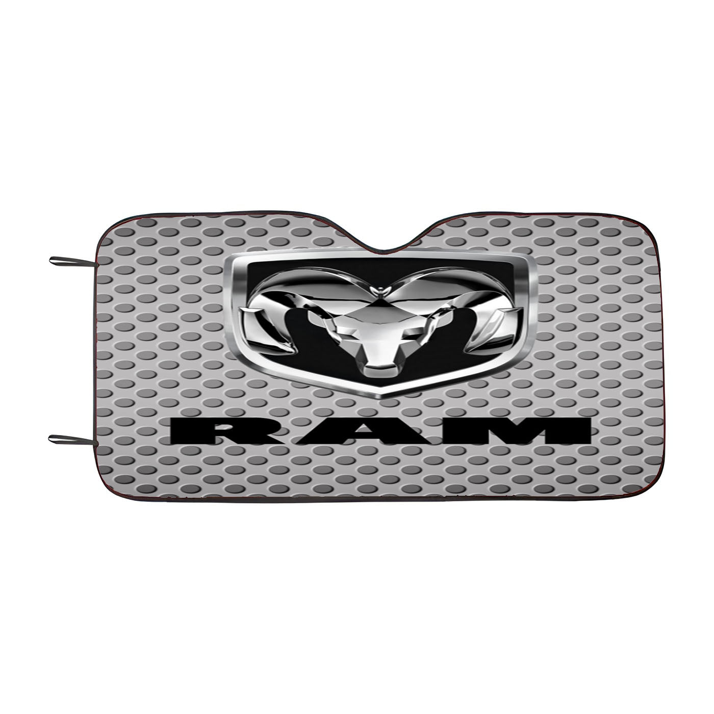 Dodge Ram Carbon Fiber Logo Car Windshield Sunshade