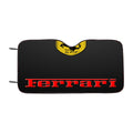Ferrari Gray Pattern Car Windshield Sunshade