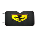 Ferrari Logo Carbon Fiber Car Windshield Sunshade