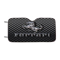 Ferrari Prancing Horse Of Maranello Dark Metal Mesh Car Windshield Sunshade