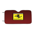 Ferrari Red Carbon Fiber Car Windshield Sunshade