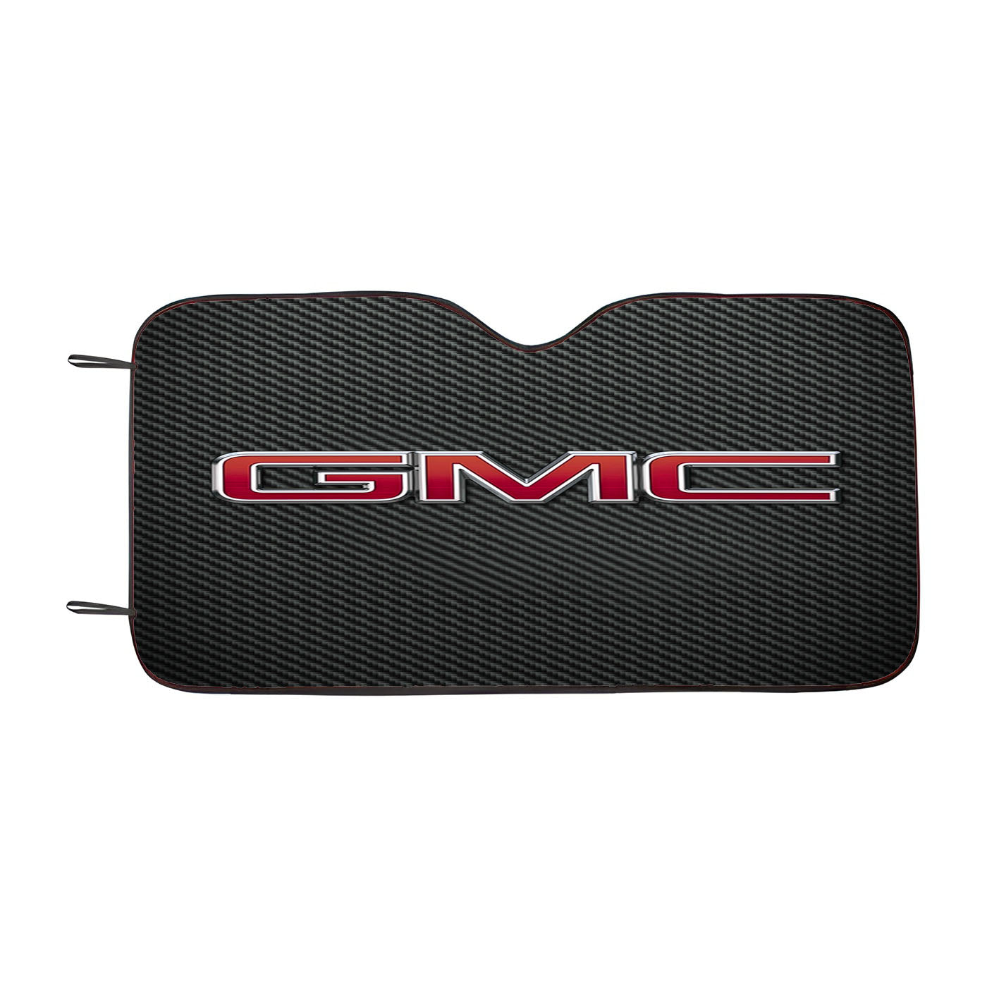 Gmc Carbon Fiber Logo Car Windshield Sunshade