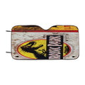 Jurassic Park Jeep License Plate 10 Car Windshield Sunshade