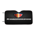Koenigsegg Car Logo Carbon Car Windshield Sunshade