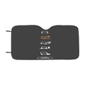 Land Rover Icon Car Windshield Sunshade