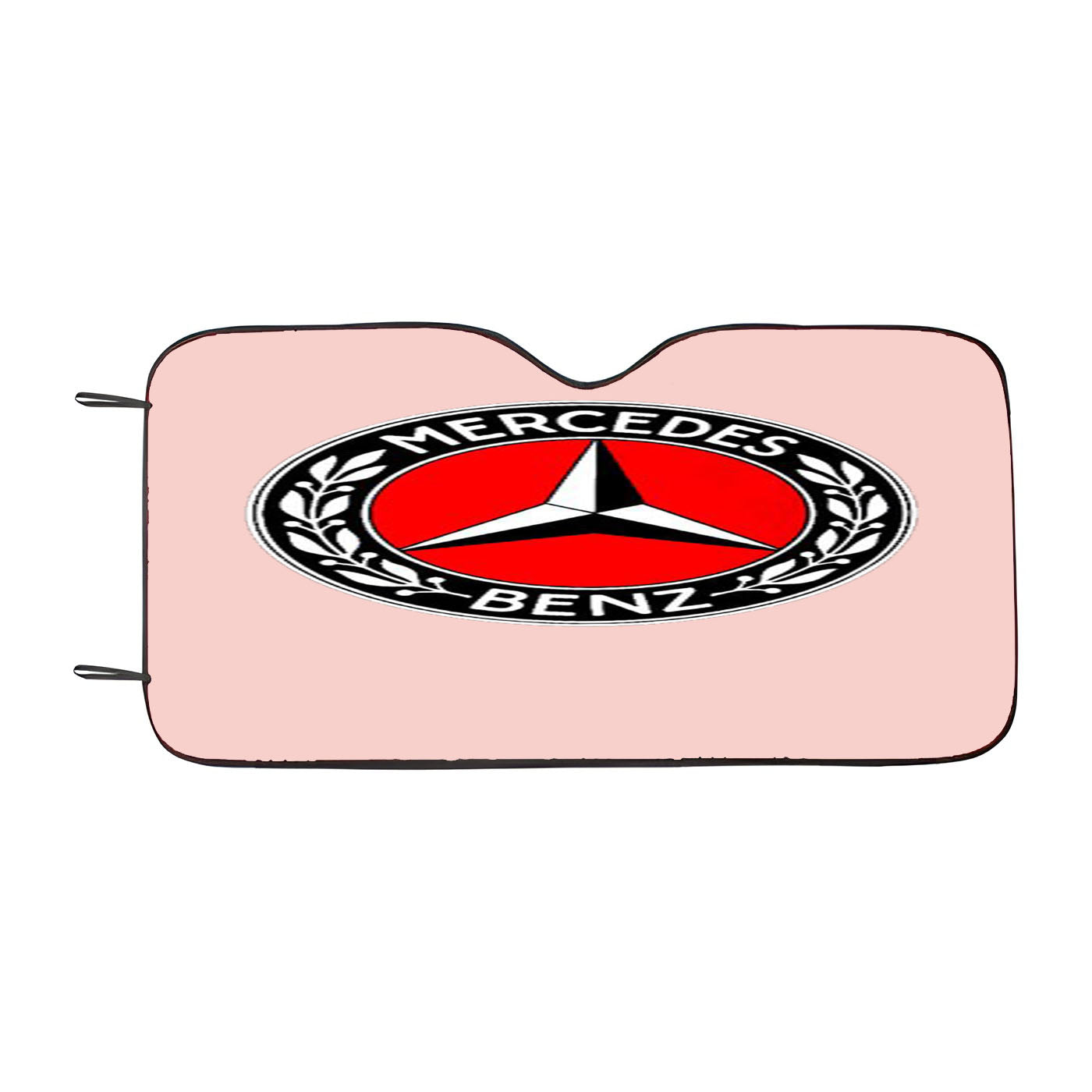 Mercedes Benz Logo Racing Amg Pink Car Windshield Sunshade