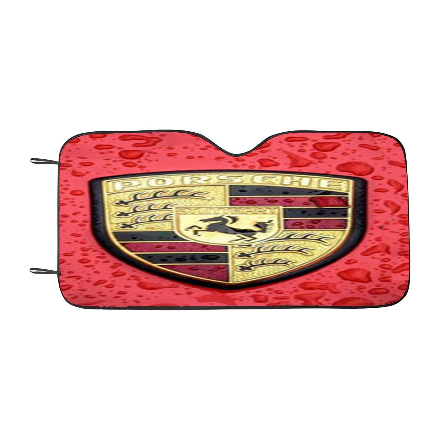 Porsche Car Logo Car Windshield Sunshade