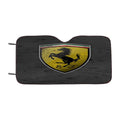 Porsche Logo Grey Background Car Windshield Sunshade