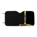 Porsche Stripe Carbon Car Windshield Sunshade
