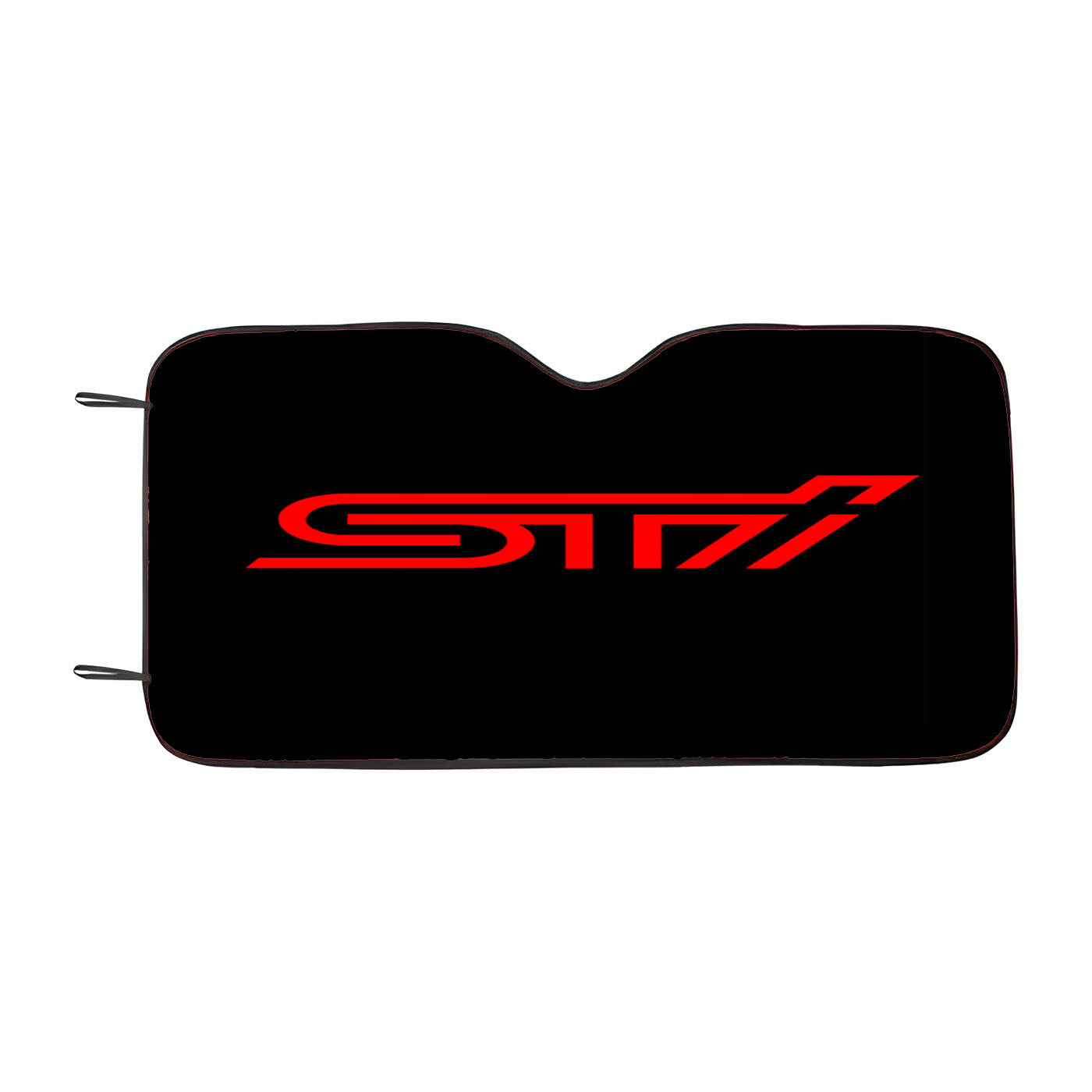 Subaru Sti Red Logo Car Windshield Sunshade