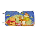 100 Acre Harvest Pooh Tigger Piglet Car Windshield Sunshade