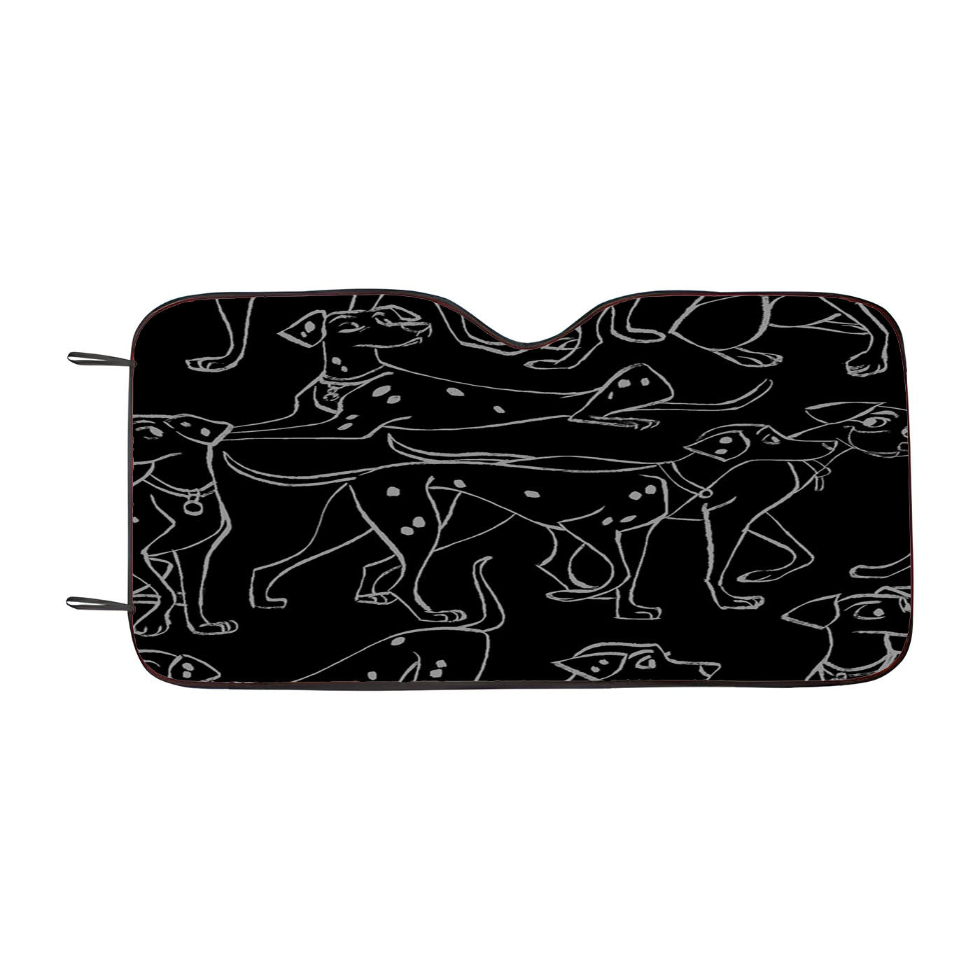 101 Dalmatians Pattern Car Windshield Sunshade
