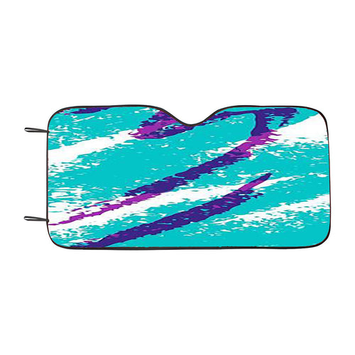 90%27S Cup Jazz Pattern Car Windshield Sunshade
