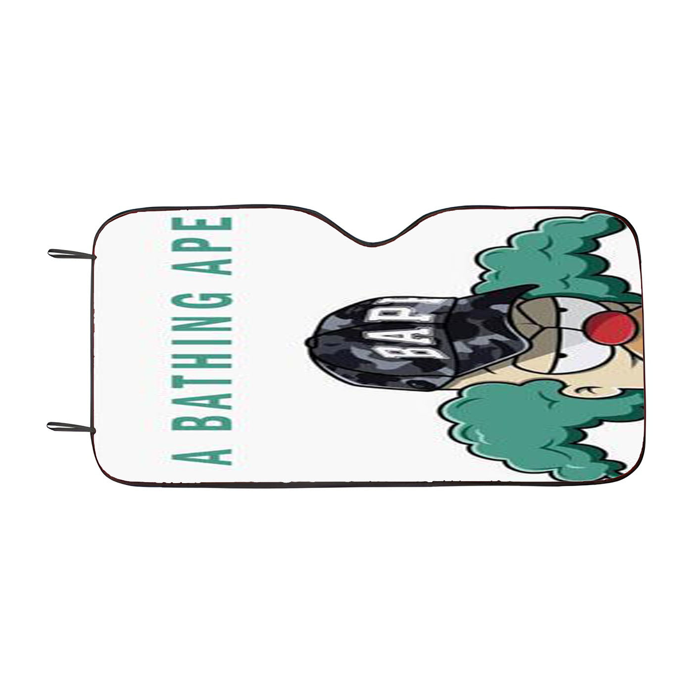 A Bathing Ape Funny Car Windshield Sunshade