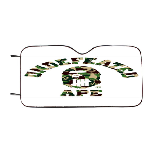 A Bathing Ape X Undefeated Car Windshield Sunshade