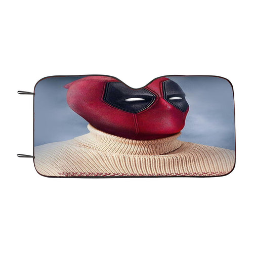 A New Class Of Super Hero Deadpool Car Windshield Sunshade