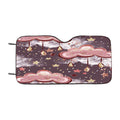 Abstract Clouds And Stars Car Windshield Sunshade