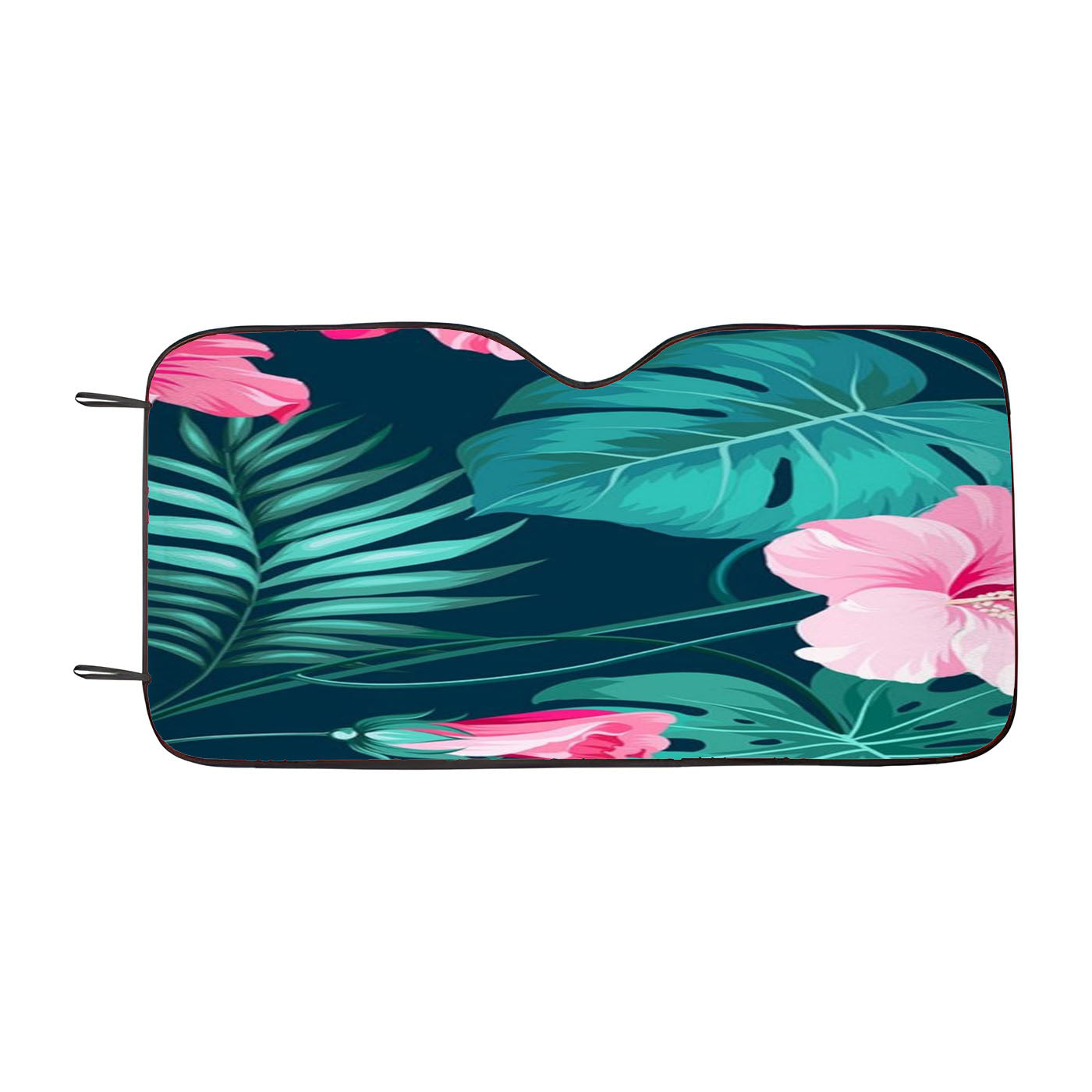 Abstract Natural Flower Car Windshield Sunshade