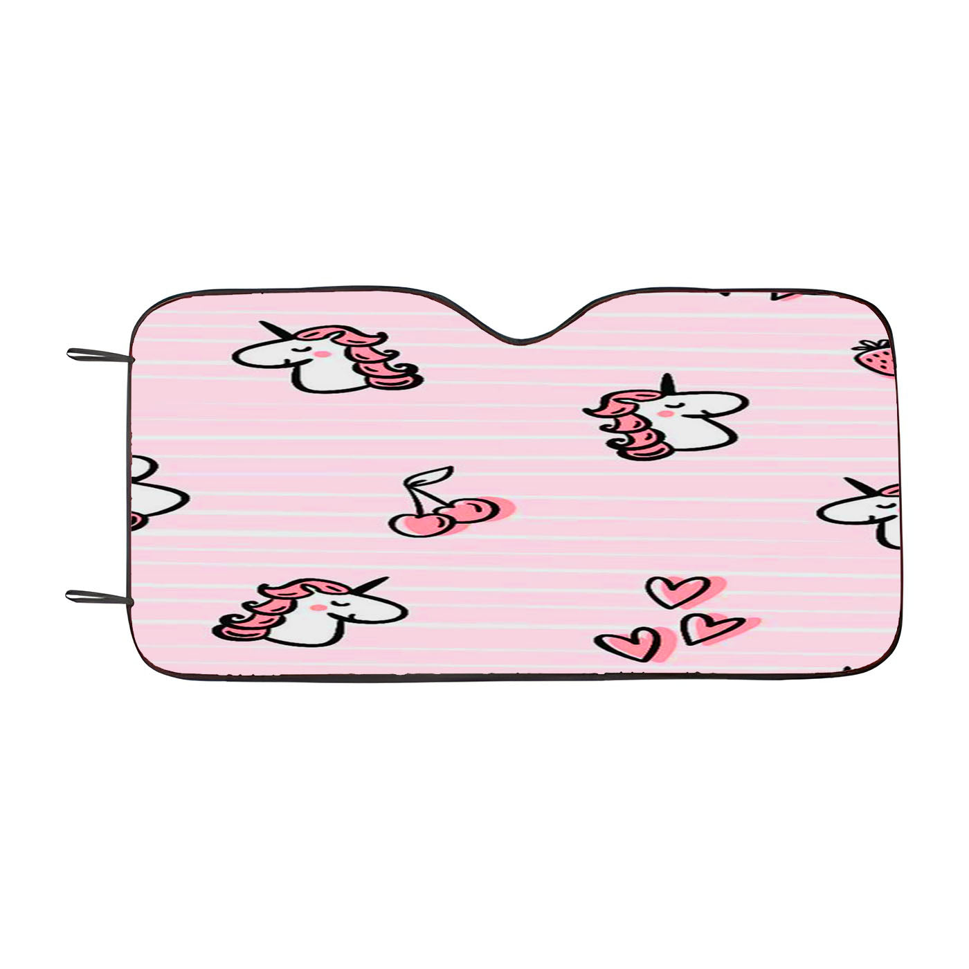 Abstract Unicorn Car Windshield Sunshade