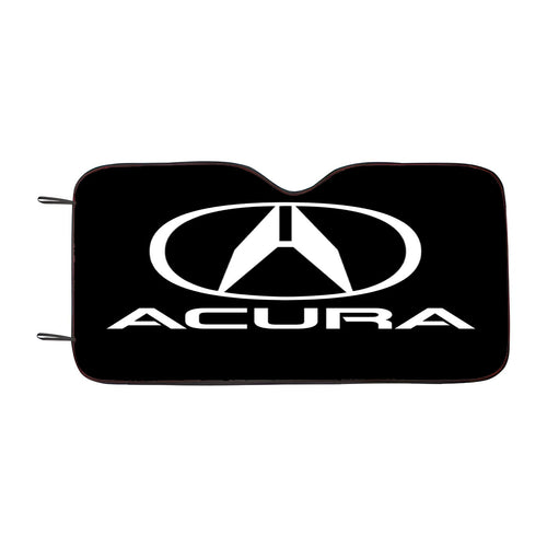 Acura Logo Black Car Windshield Sunshade
