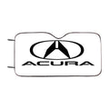 Acura Logo White Car Windshield Sunshade