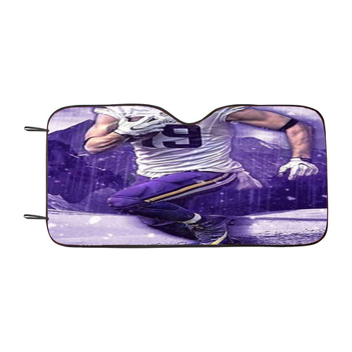 Adam Thielen Minnesota Viking 2 Car Windshield Sunshade