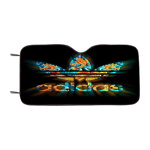 Adidas 3D Art Car Windshield Sunshade