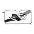 Adidas Daisy Superstar Car Windshield Sunshade