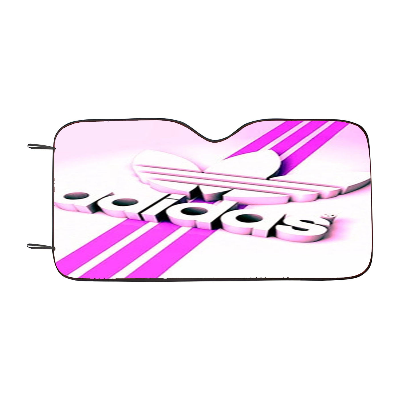 Adidas Logo Car Windshield Sunshade