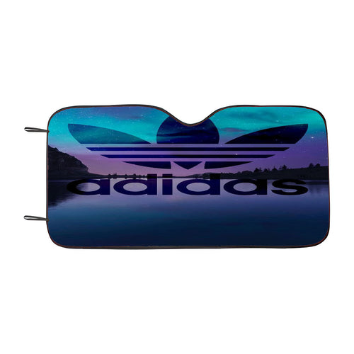 Adidas Night Car Windshield Sunshade