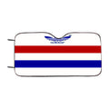 Adidas Red Blue Car Windshield Sunshade