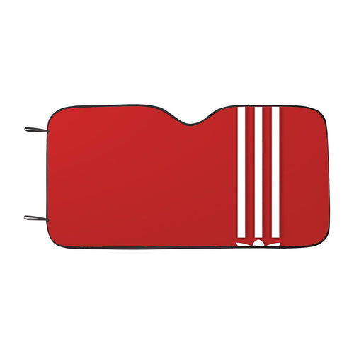 Adidas Red Logo Car Windshield Sunshade