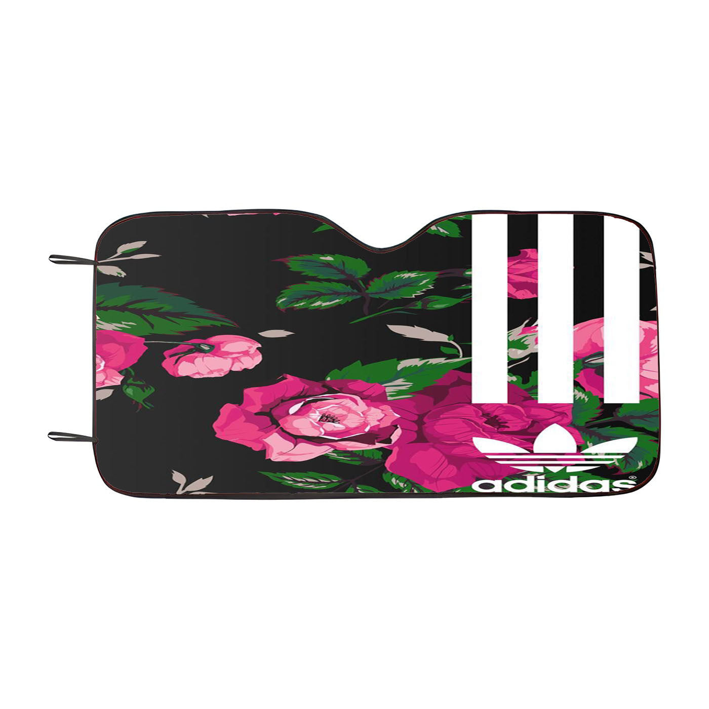 Adidas Rose Car Windshield Sunshade