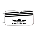 Adidas White Background Car Windshield Sunshade