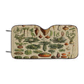 Adolphe Millot%27S Vegetables Car Windshield Sunshade
