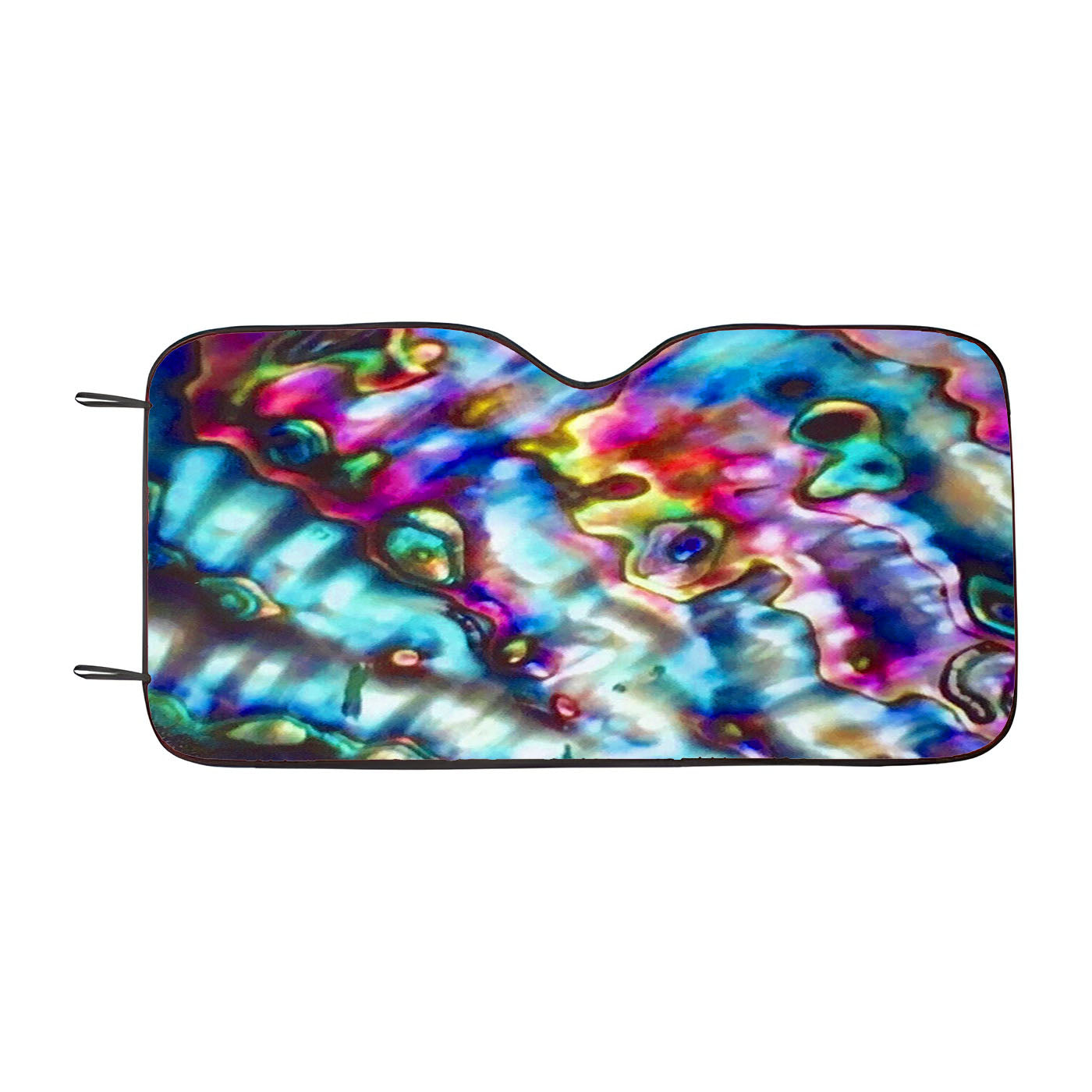 Aesthetic Color Abalone Shell Car Windshield Sunshade