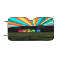Aesthetic Hippie Art Moutain Bears Car Windshield Sunshade
